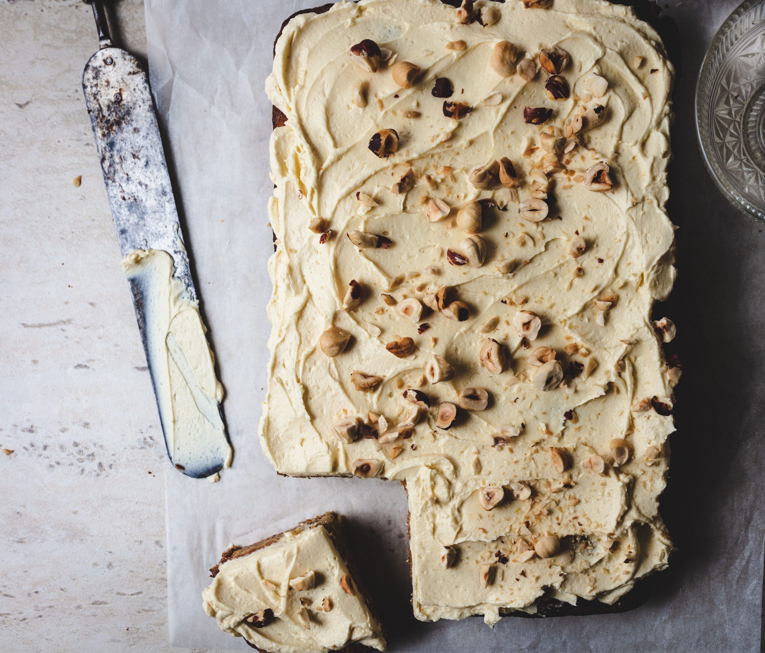 Parsnip & Hazelnut Cake