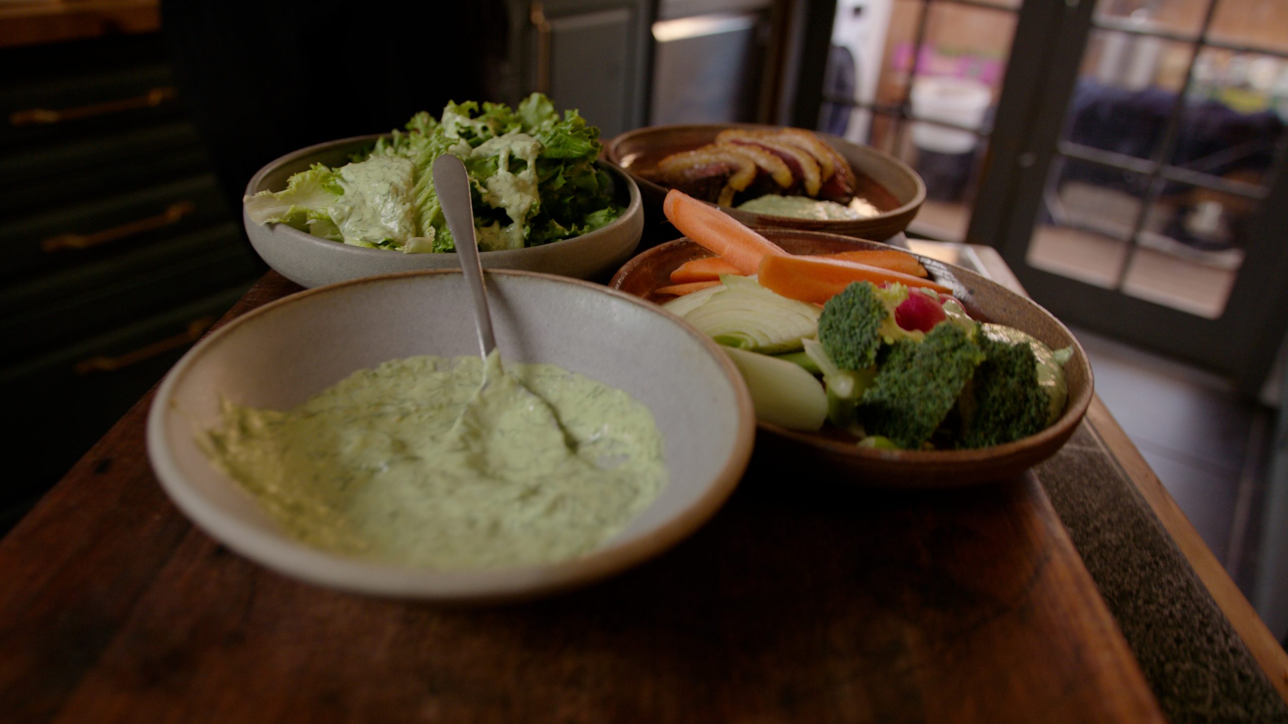Tom’s Stale Bread, Anchovy and Kefir Yoghurt Dip